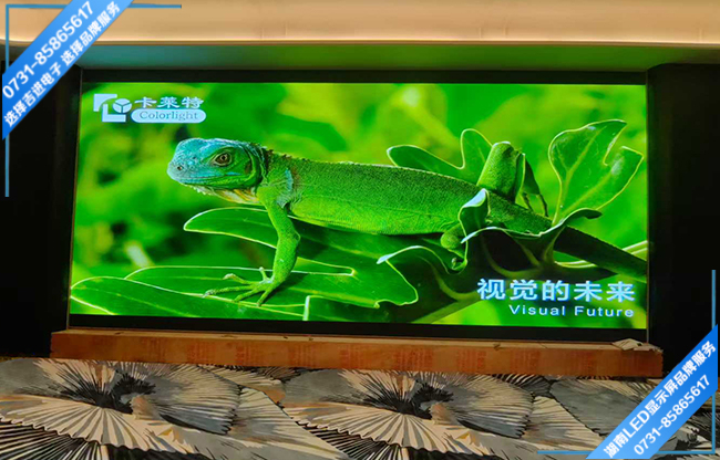 長沙岳麓區洋湖某酒店智能會議室LED顯示屏